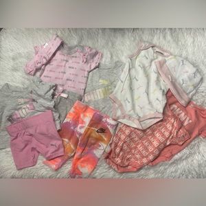 Bundle Nike, Puma, DKNY, Bebe baby girl clothes